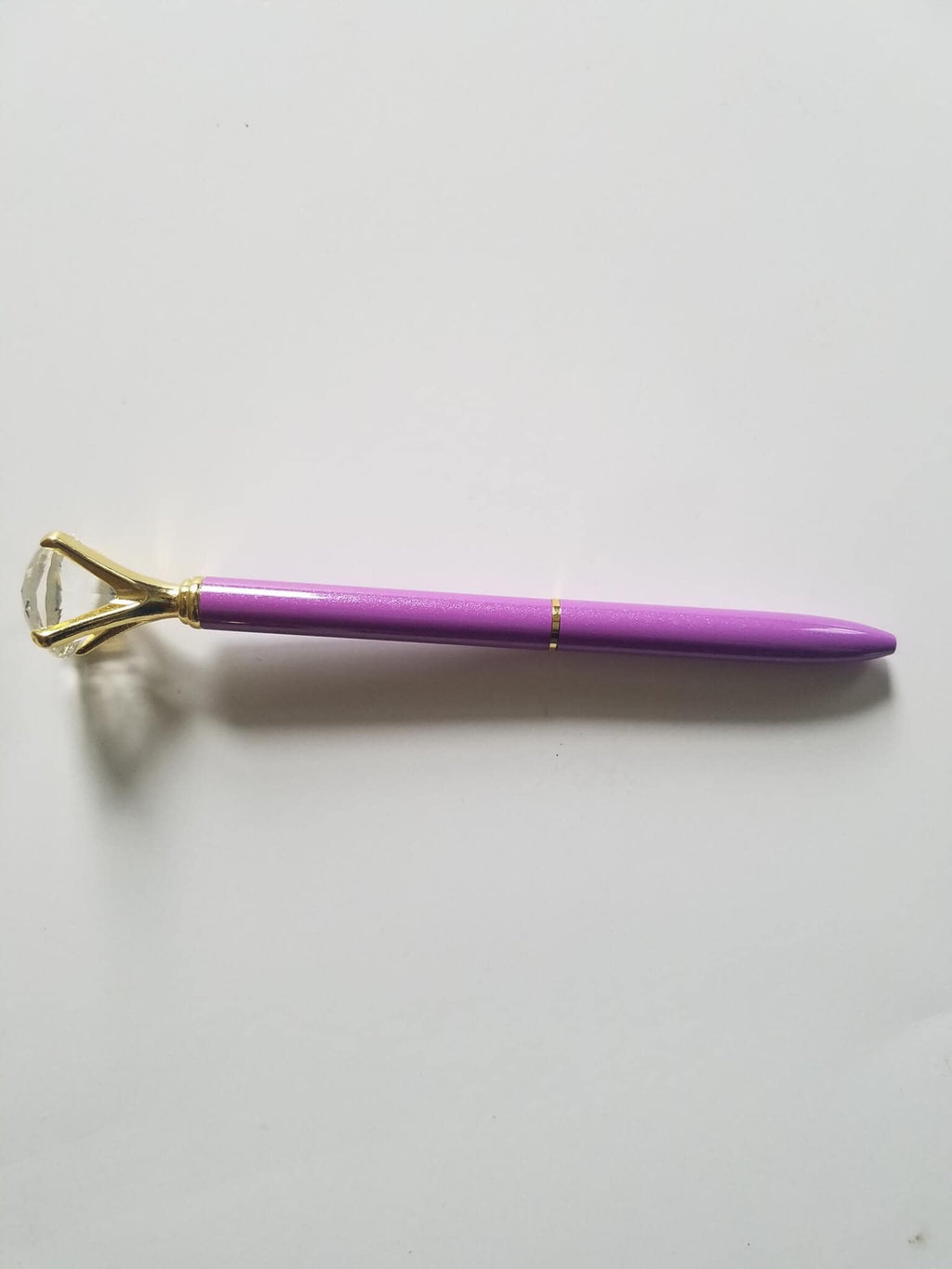 Purple - Glam Diamond Head Pen
