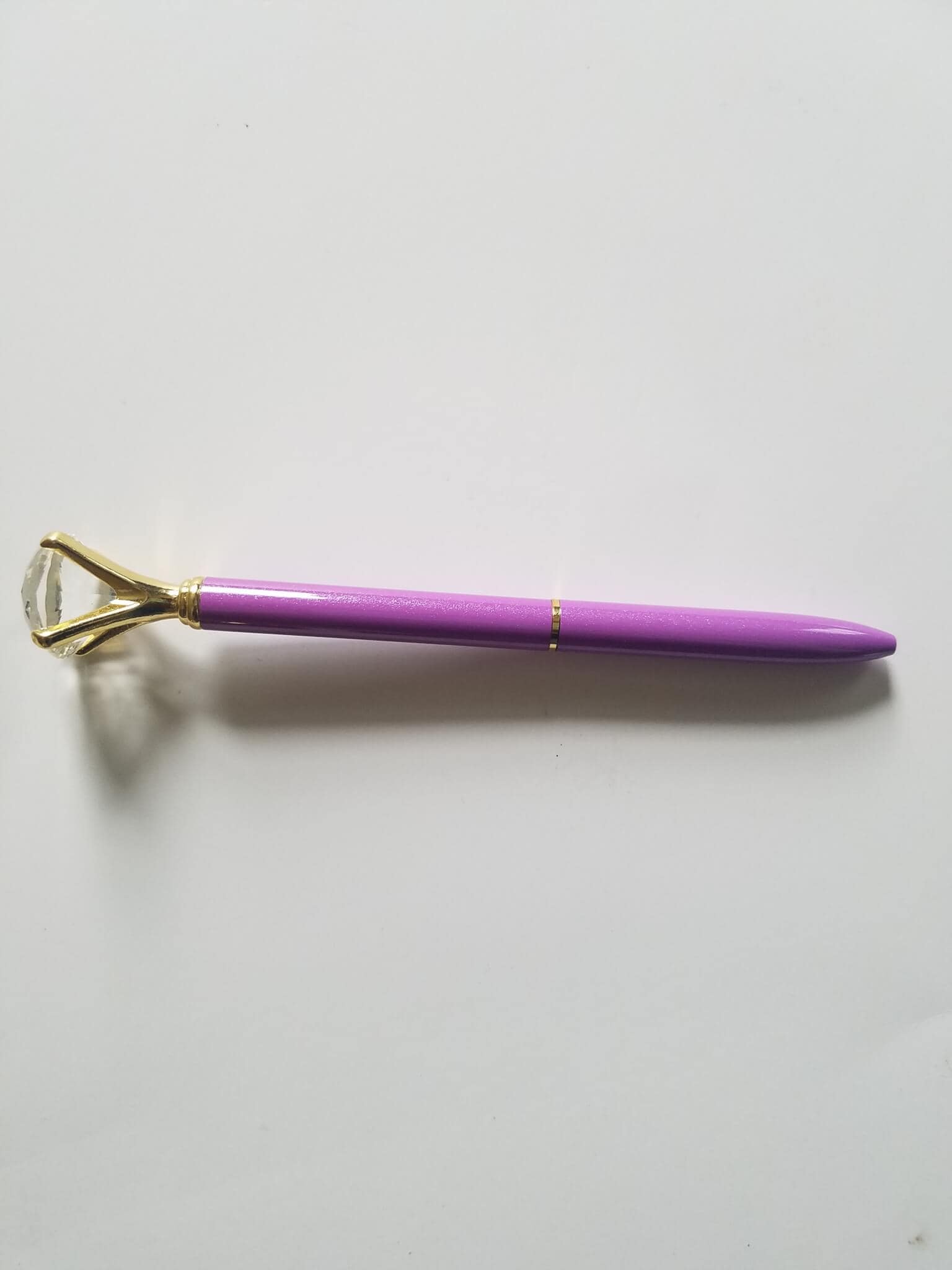 Purple - Glam Diamond Head Pen