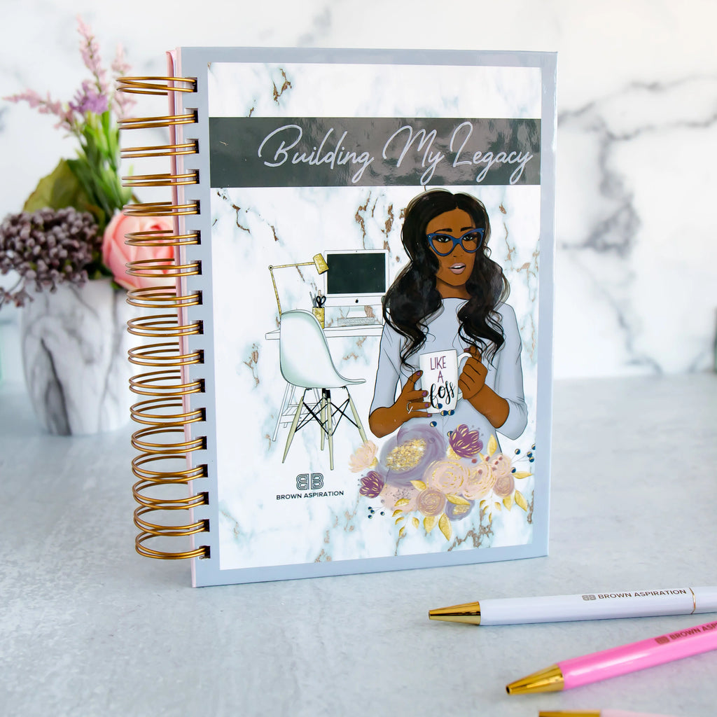 Building My Legacy - Undated, 7"x9" Hard Cover Planner