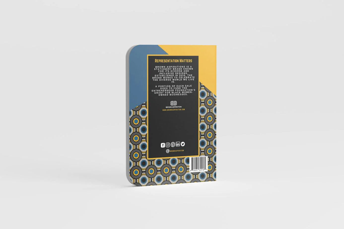 Ankara Wax #5 - Pocket Jotter - Set of Two