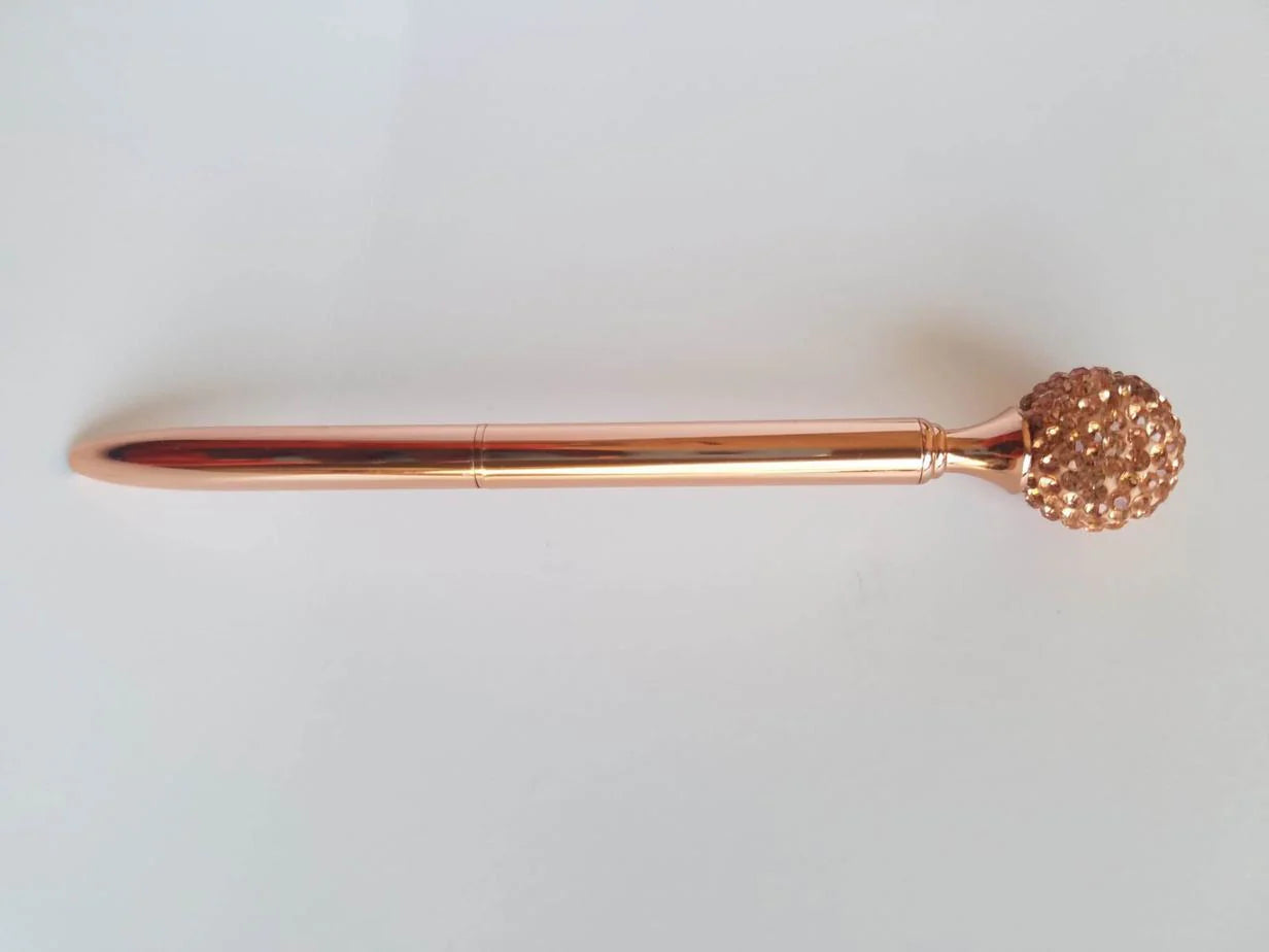 Rose Gold Ball Head Pen