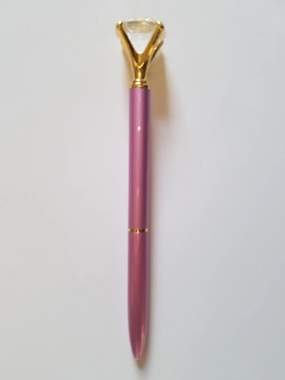 Electric Purple - Glam Diamond Head Pen