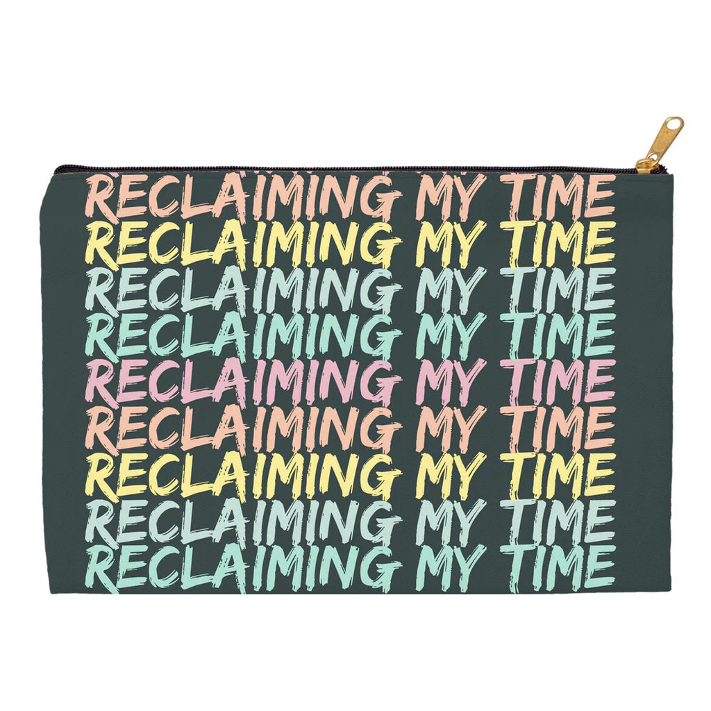 Reclaiming my Time - Grey - Accessory Pouch