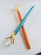 Turquoise - Glam Diamond Head Pen