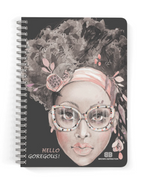 Hello Gorgeous - Undated, 7"x9" Hard Cover Life Planner