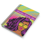 Hustle Hard, Sis - Undated, 7" x 9" Hard Cover  Weekly Monthly - Life Planner