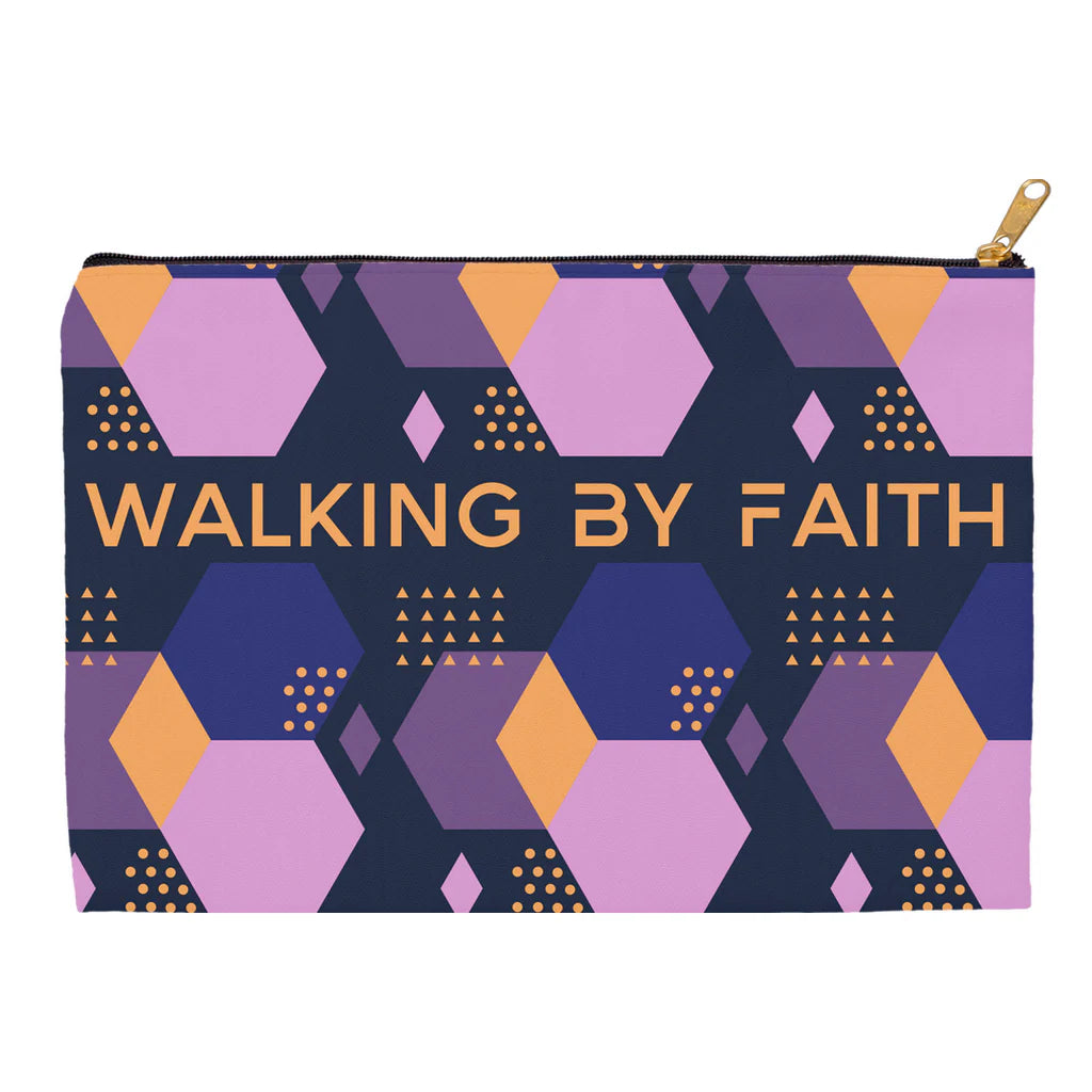 Walking By Faith - Accessory Pouch