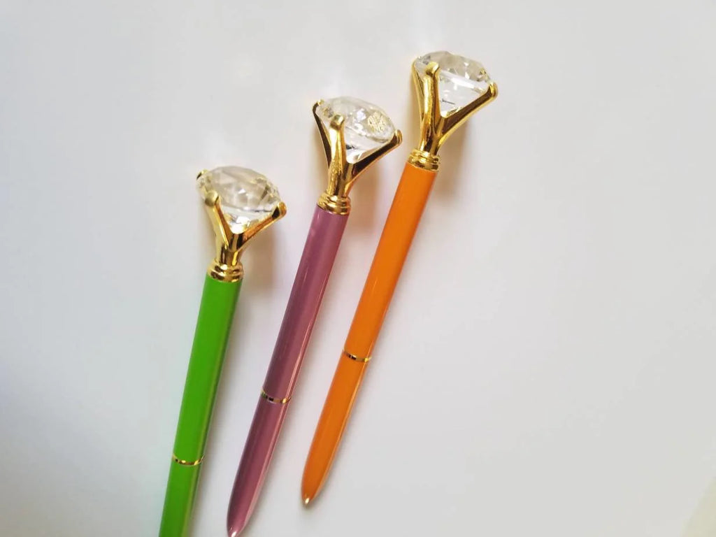 Electric Purple - Glam Diamond Head Pen