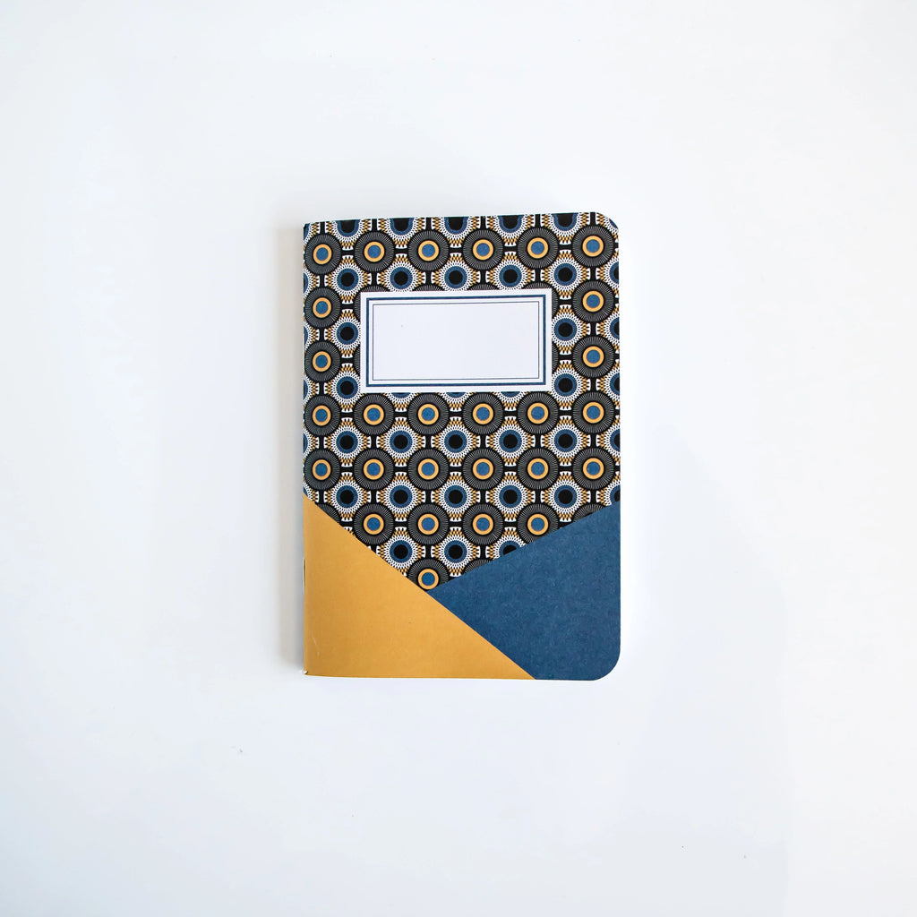 Ankara Wax #5 - Pocket Jotter - Set of Two