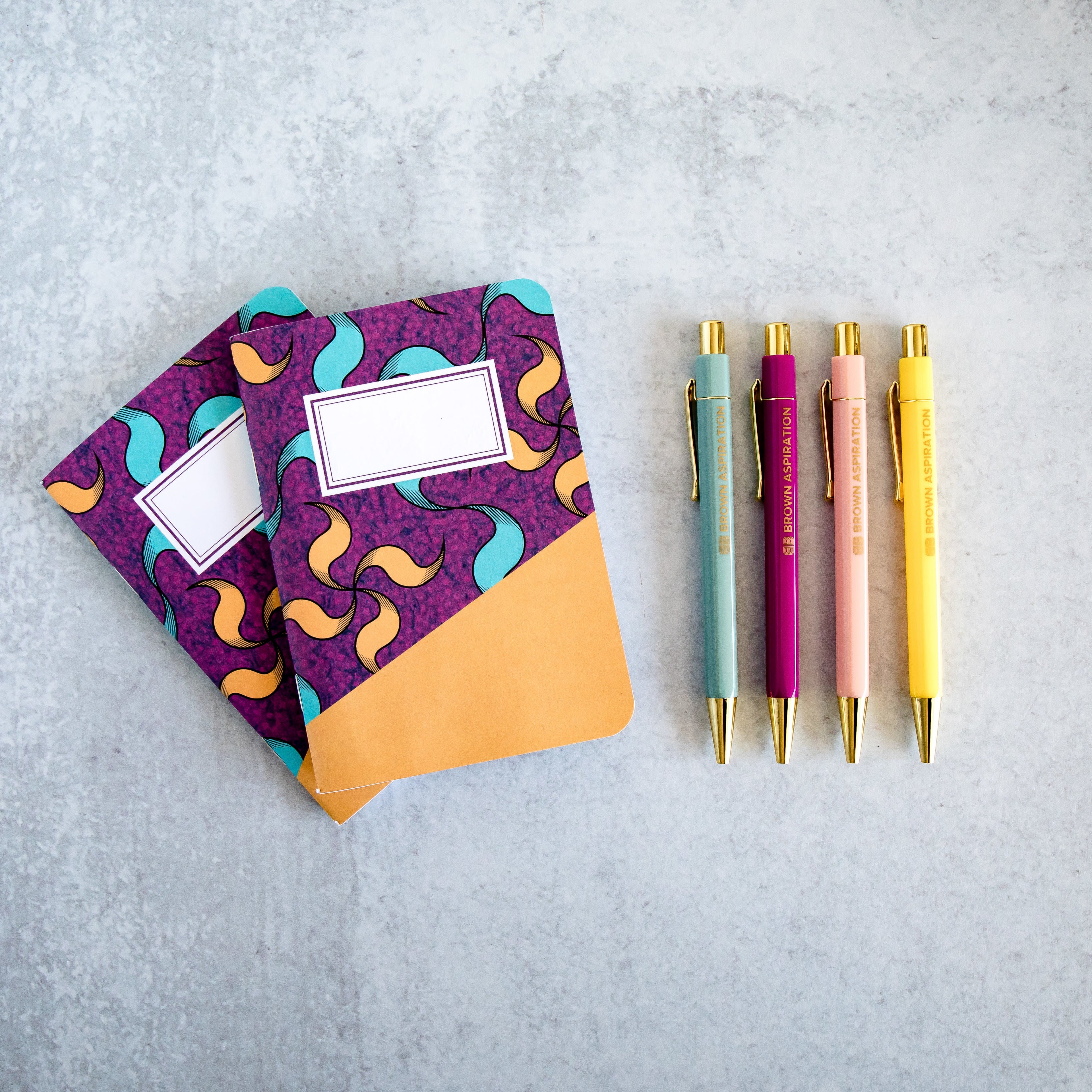 Ankara Wax #1 - Pocket Notebooks - Set of Two