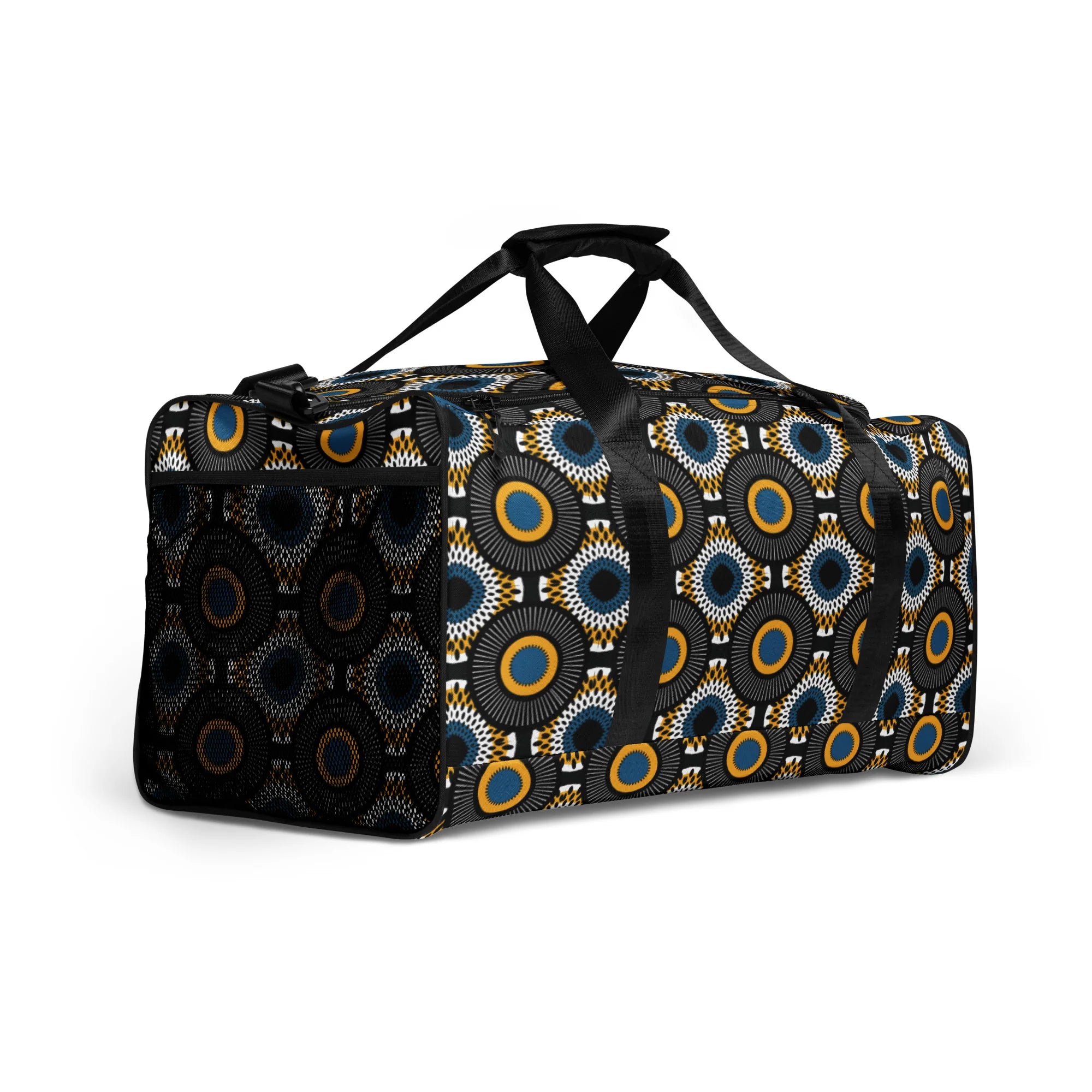 Ankara Wax Duffle bag