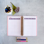 Woman of Worth - Undated, 7"x9" Hard Cover - Weekly Monthly - Life Planner