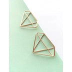 20 Rose Gold Diamond Paper Clips