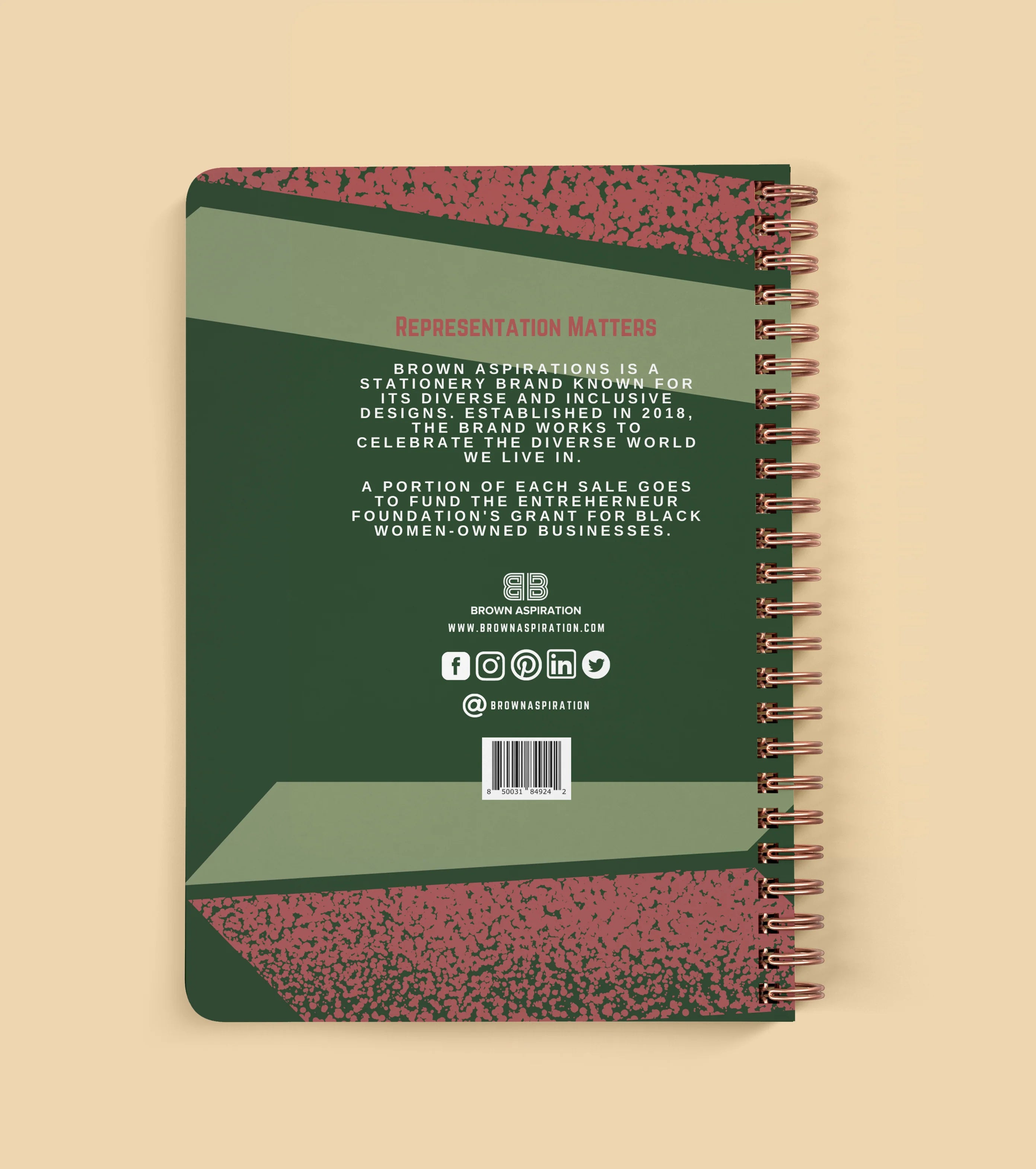 Mogul In The Making - Hard Cover Journal