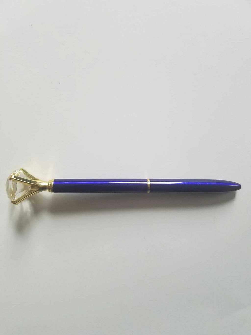 Navy - Glam Diamond Head Pen