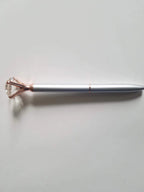 Silver and Rose Gold - Glam Diamond Head Pen