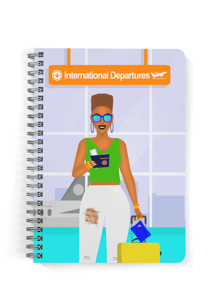 International Departure - Spiral Notebook
