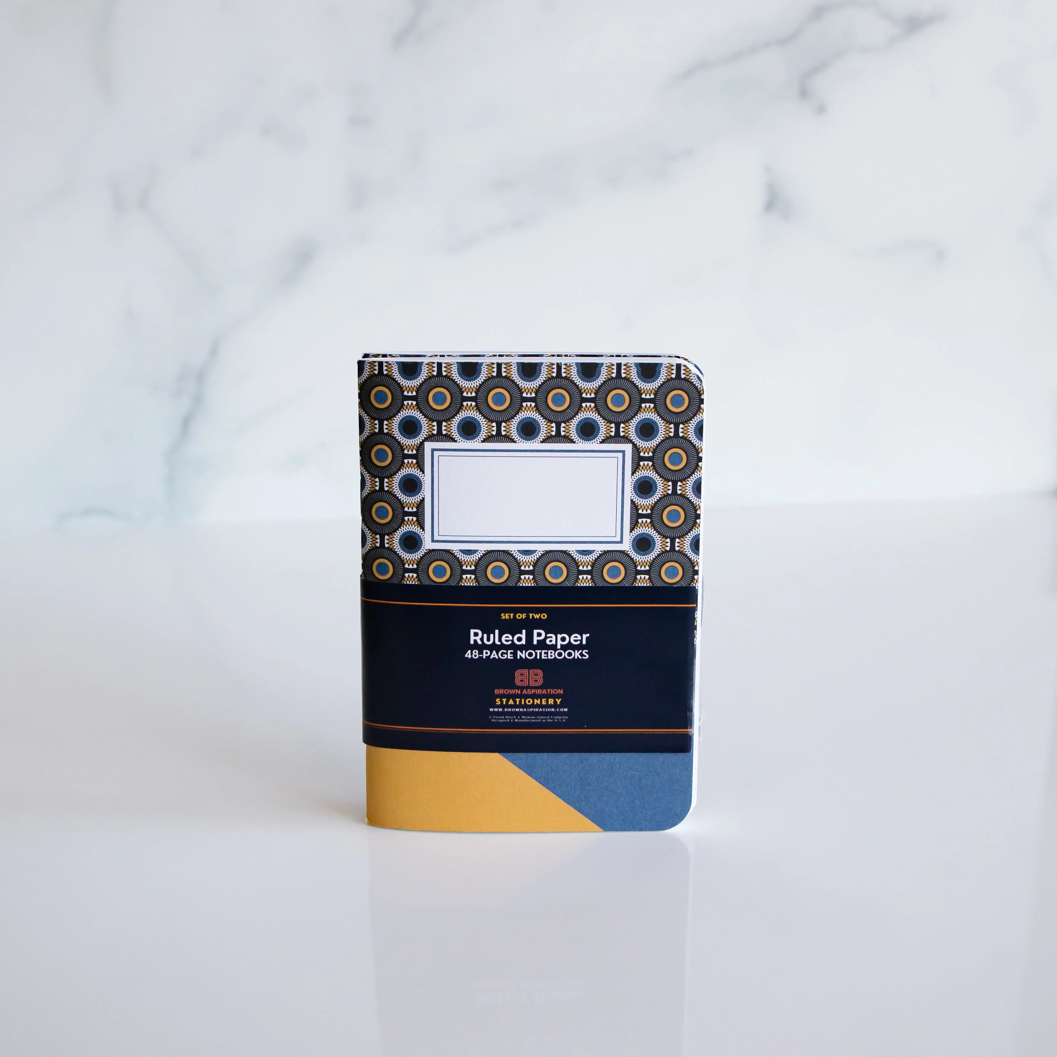 Ankara Wax #5 - Pocket Jotter - Set of Two