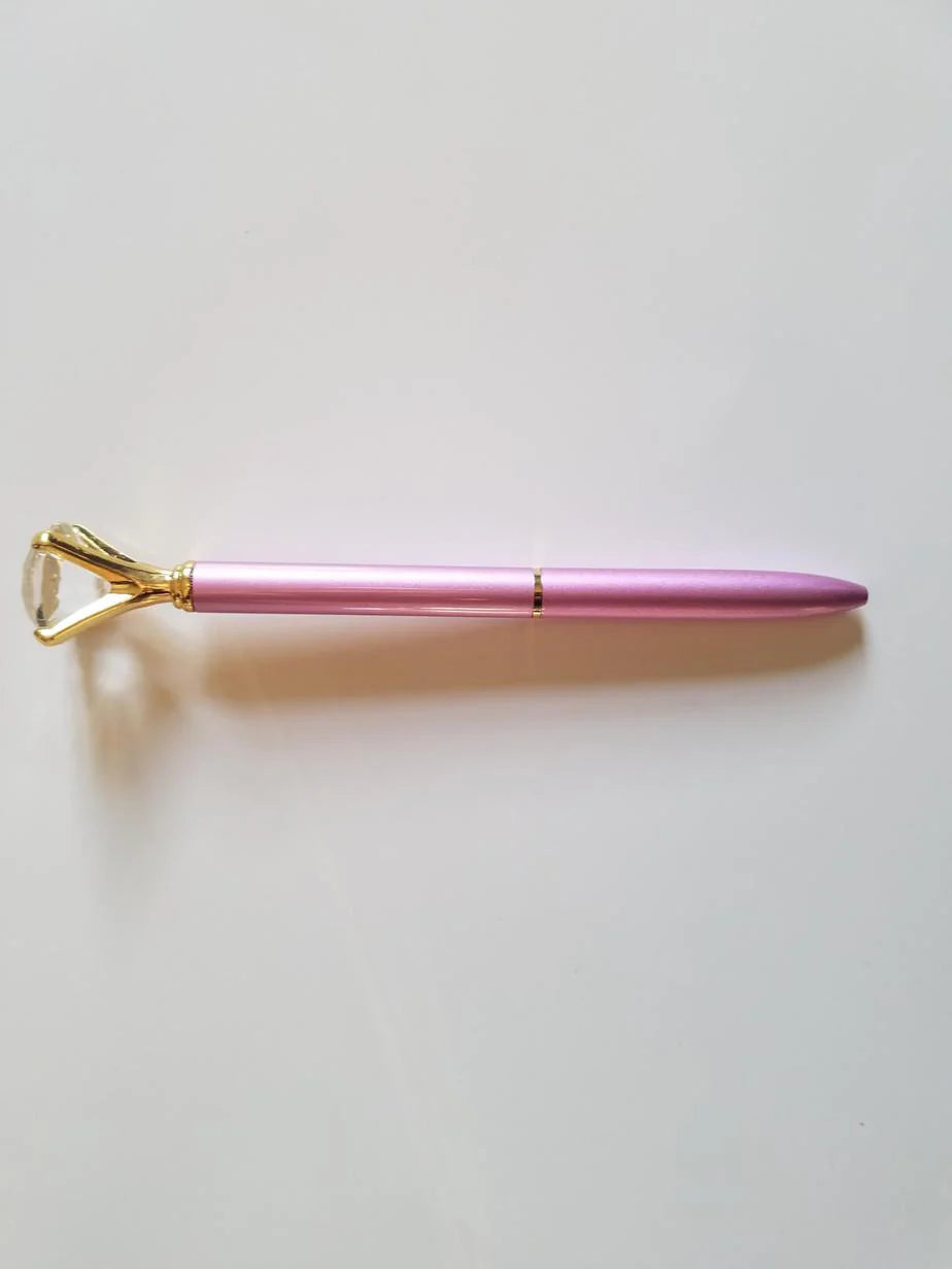 Electric Purple - Glam Diamond Head Pen