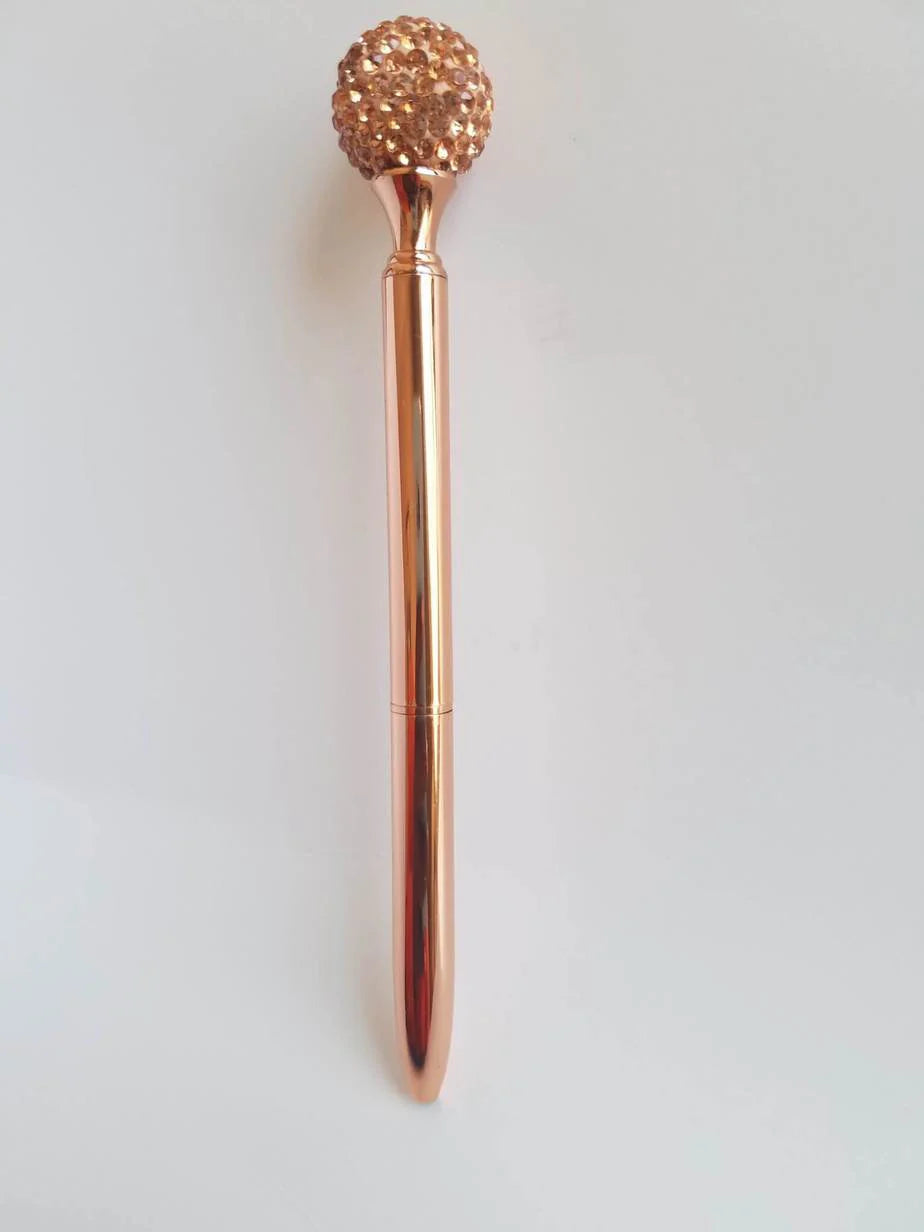 Rose Gold Ball Head Pen