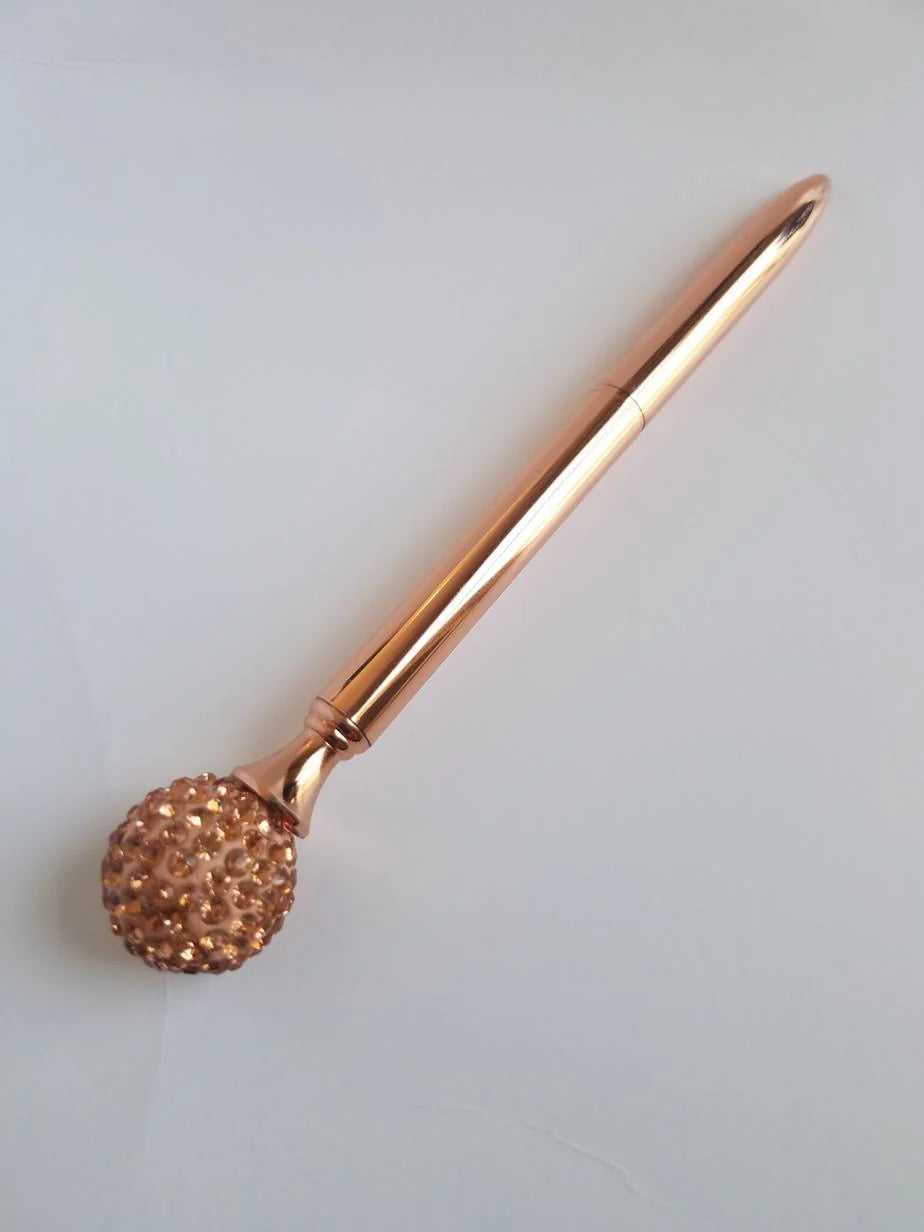 Rose Gold Ball Head Pen