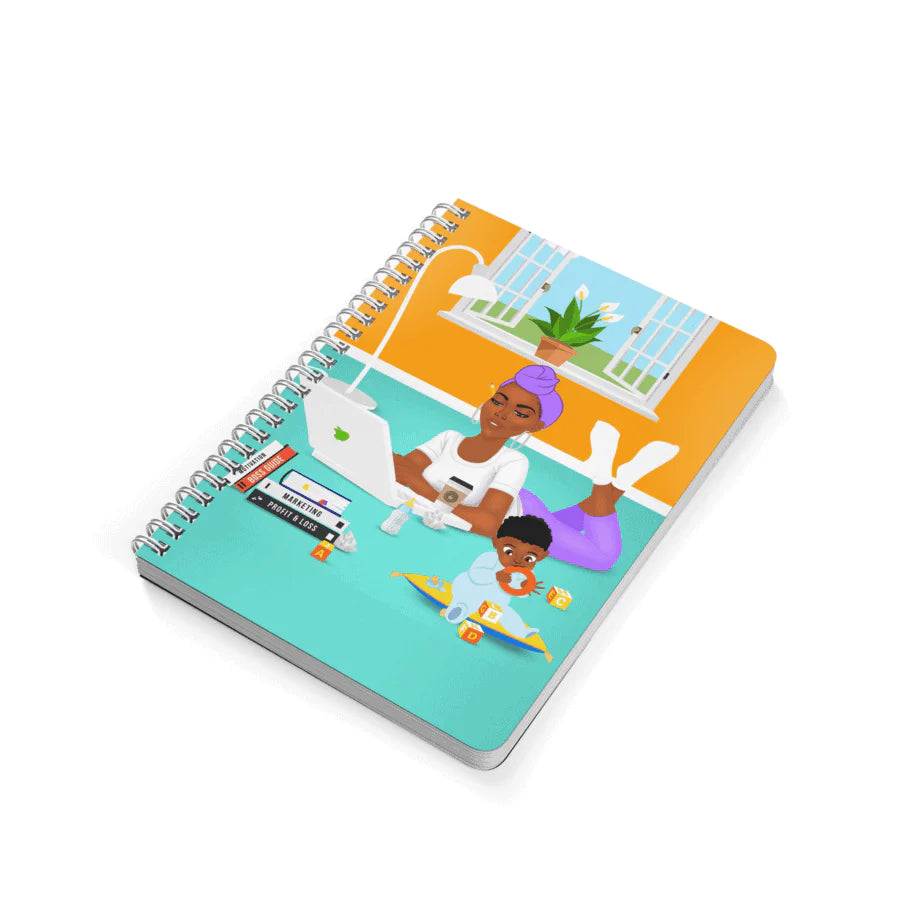 Mompreneur - Spiral Notebook
