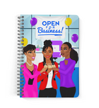 Open For Business - Spiral Notebook